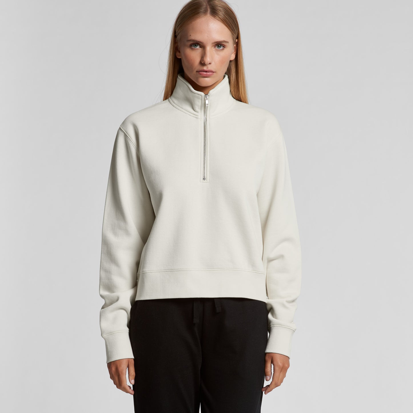 AS Colour Stencil Half Womens Zip - 4125