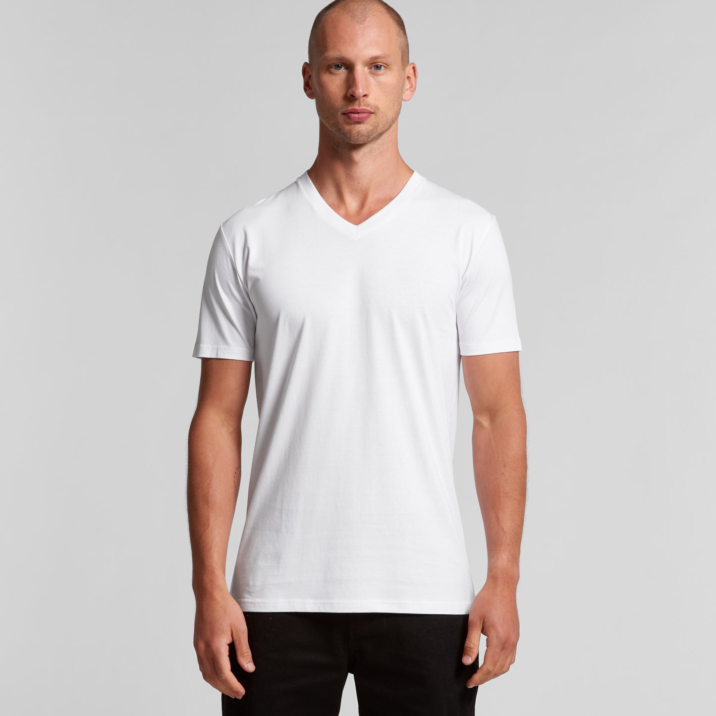 AS Colour Staple Mens V-Neck - 5001V