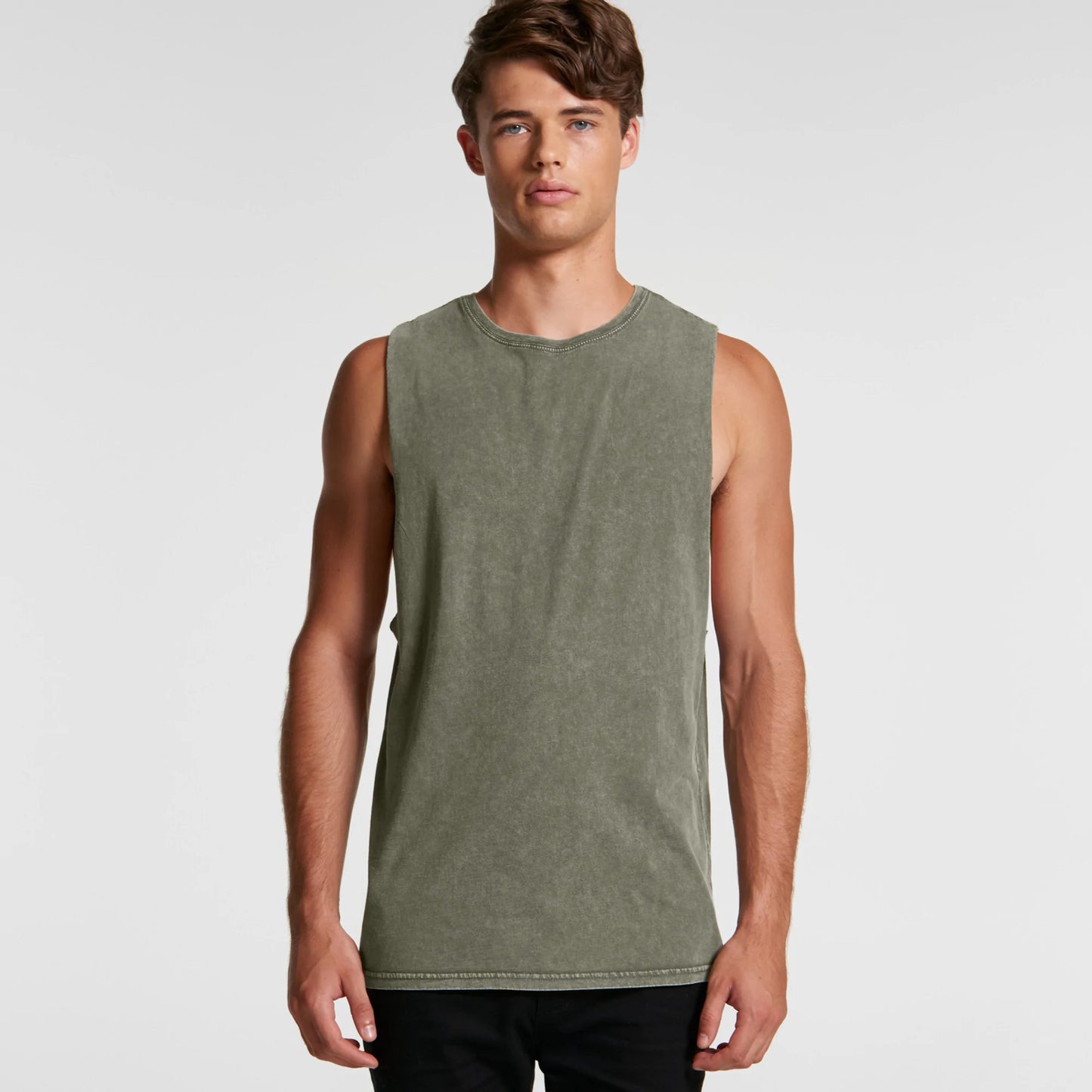 AS Colour Stone Wash Mens Tank - 5039