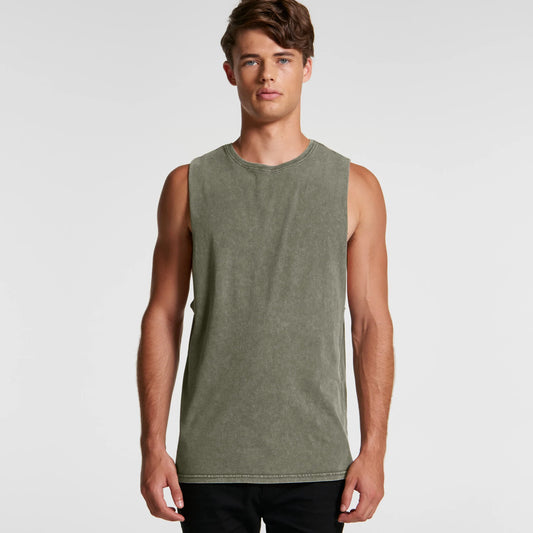 AS Colour Stone Wash Mens Tank - 5039