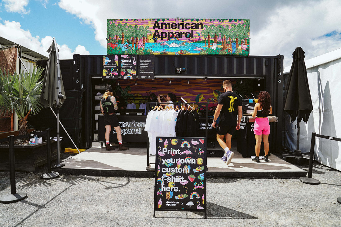 Bluesfest Success: American Apparel® Australian Comeback