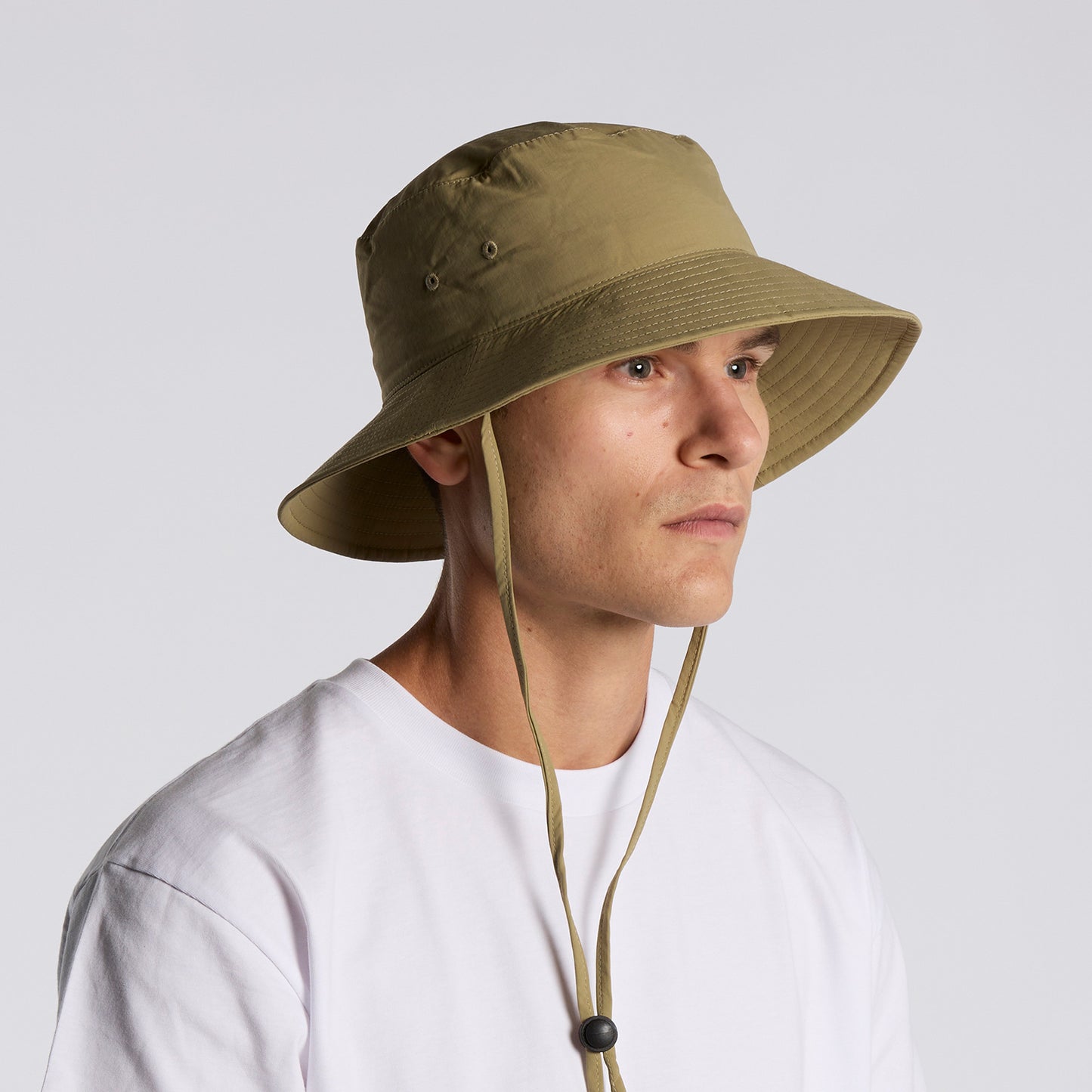 AS Colour Nylon Wide Brim Bucket Hat - 1174