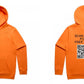 AS Colour Stencil Safety Mens Hoodie - 5102F