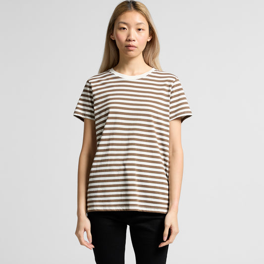 AS Colour Maple Stripe Womens T-Shirt - 4037