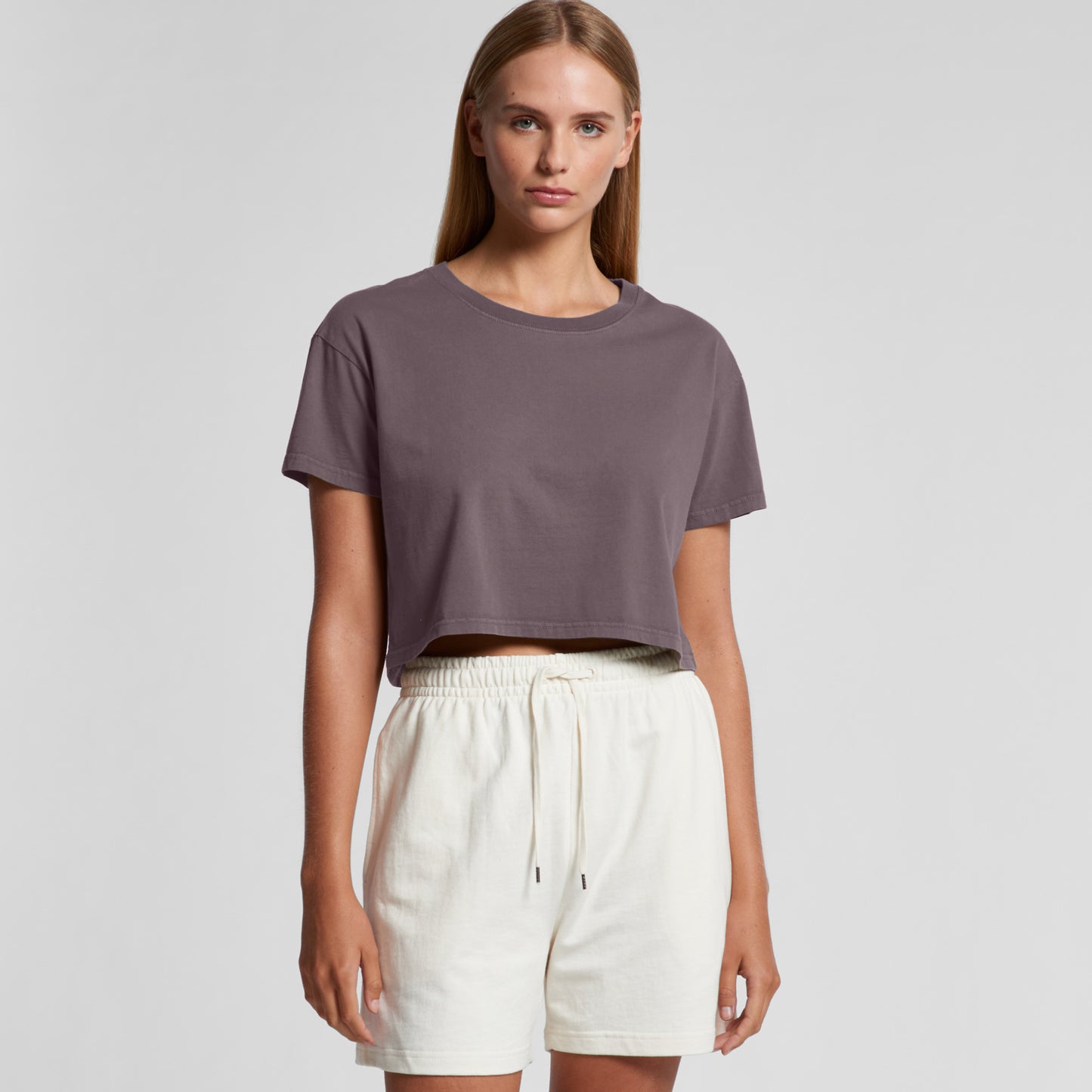 AS Colour Faded Crop Womens T-Shirt - 4062F