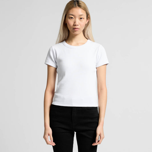 AS Colour Organic Rib Womens T-Shirt - 4092G