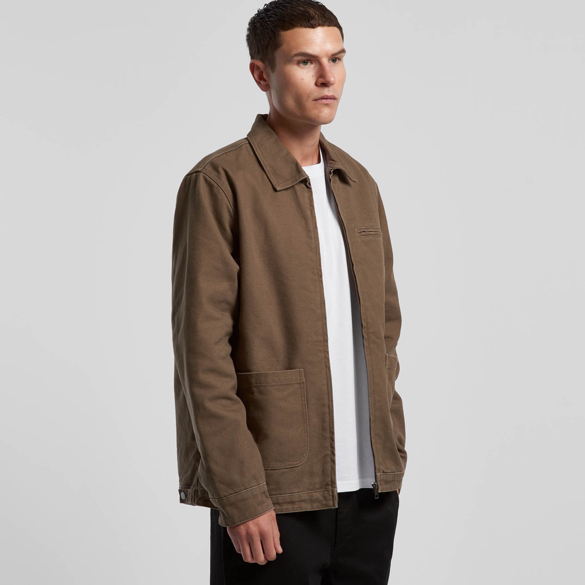 AS Colour Canvas Heavy Mens Jacket - 5527 – FRESH TEES