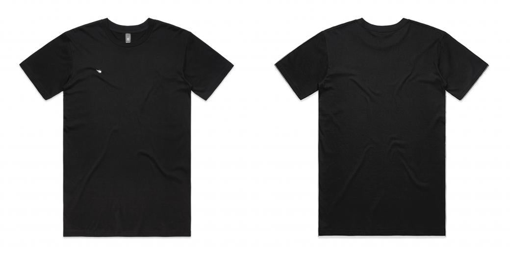 AS Colour Staple Tee - Black - Fresh Tees SYD