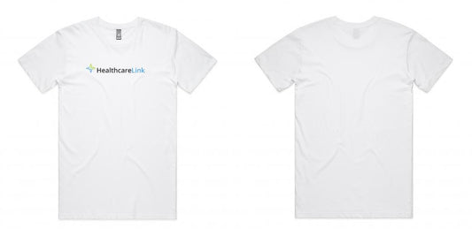 AS Colour Staple Tee - White - Fresh Tees SYD