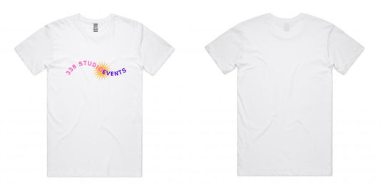 AS Colour Staple Tee - White - Fresh Tees SYD