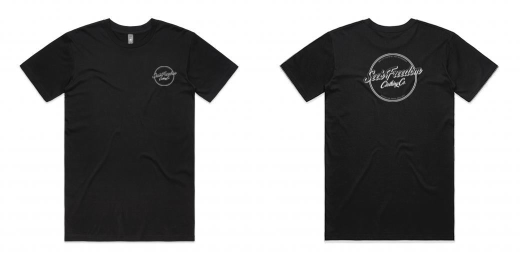 AS Colour Staple Tee - Black - Fresh Tees SYD