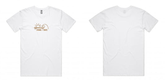 AS Colour Staple Tee - White - Fresh Tees SYD