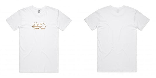 AS Colour Staple Tee - White - Fresh Tees SYD