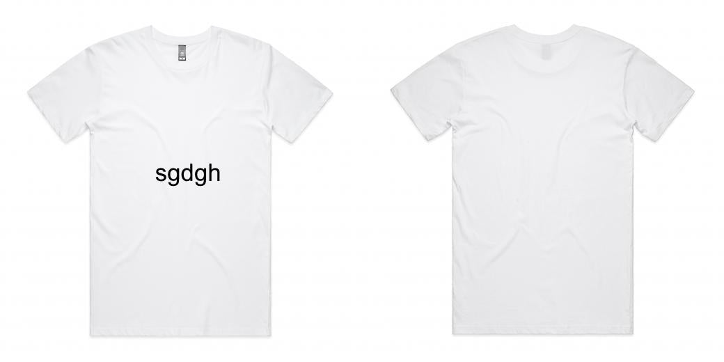 AS Colour Staple Tee - White - Fresh Tees SYD