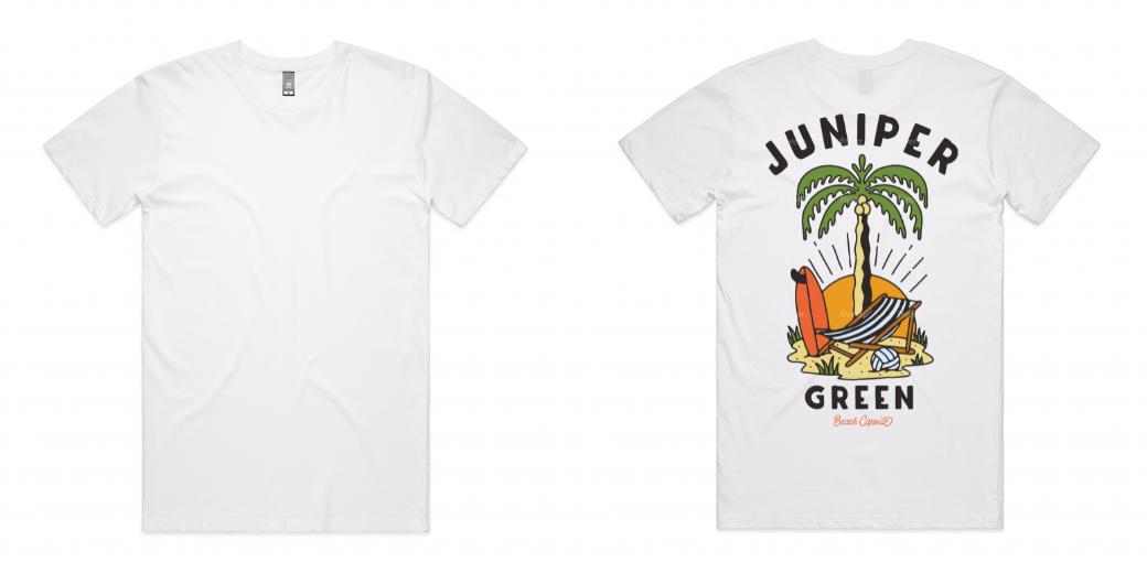 AS Colour Staple Tee - White - Fresh Tees SYD