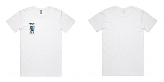 AS Colour Staple Tee - White - Fresh Tees SYD