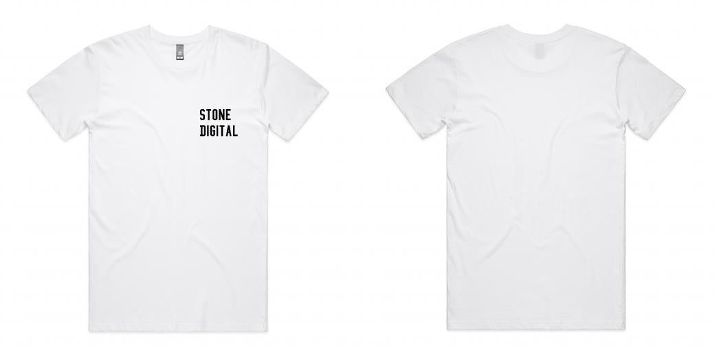 AS Colour Staple Tee - White - Fresh Tees SYD