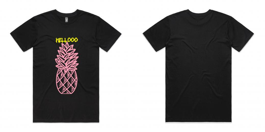 AS Colour Staple Tee - Black - Fresh Tees SYD