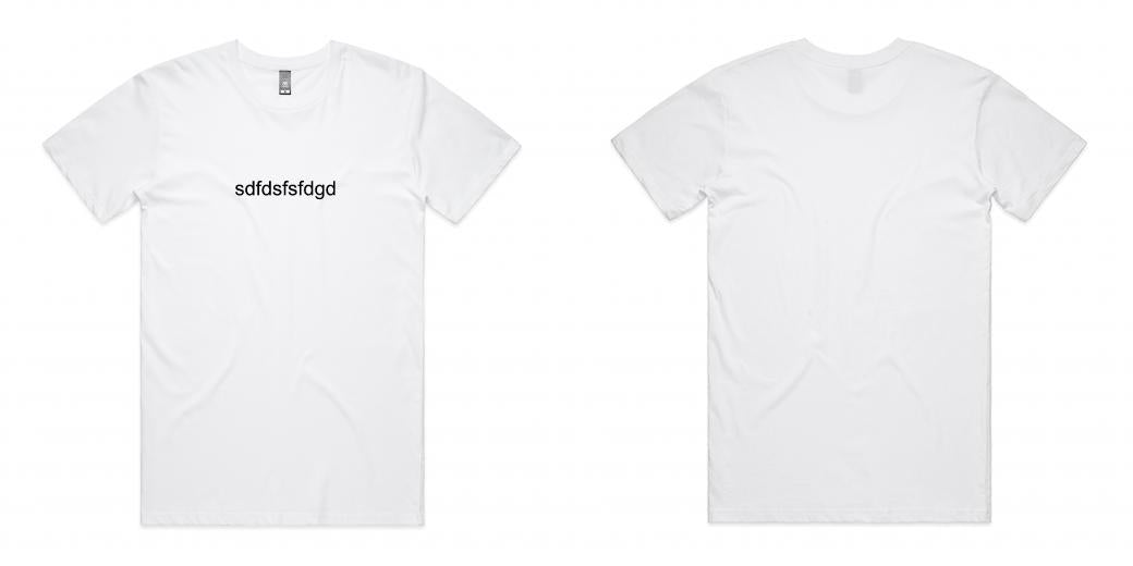 AS Colour Staple Tee - White - Fresh Tees SYD