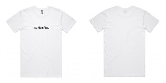 AS Colour Staple Tee - White - Fresh Tees SYD