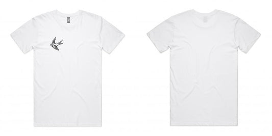 AS Colour Staple Tee - White - Fresh Tees SYD