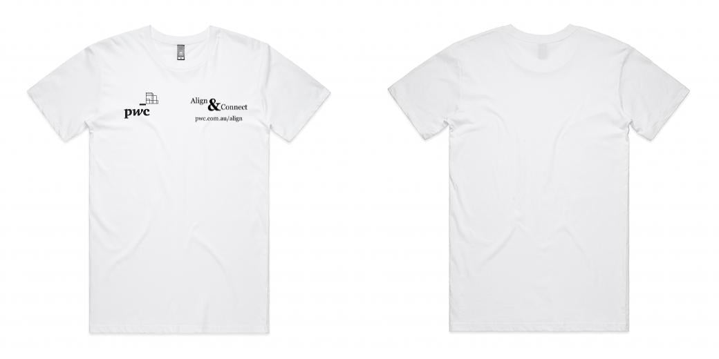 AS Colour Staple Tee - White - Fresh Tees SYD