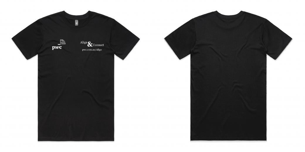 AS Colour Staple Tee - Black - Fresh Tees SYD