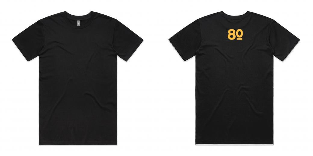 AS Colour Staple Tee - Black - Fresh Tees SYD