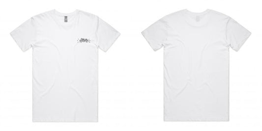 AS Colour Staple Tee - White - Fresh Tees SYD