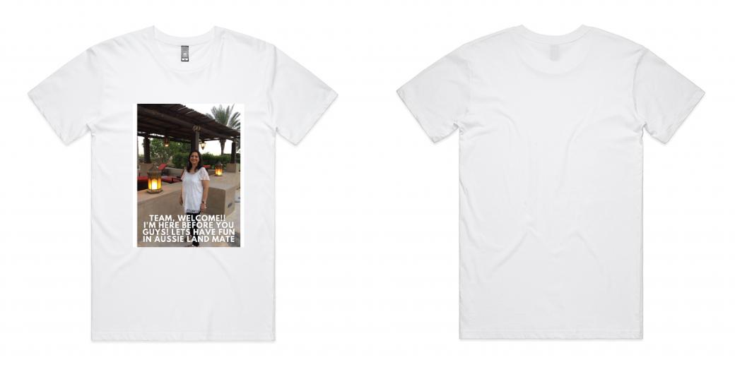 AS Colour Staple Tee - White - Fresh Tees SYD