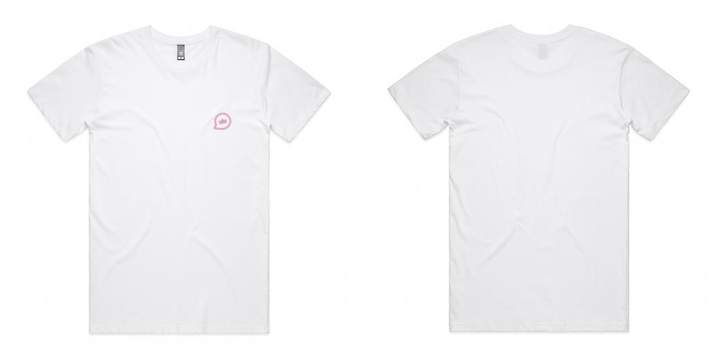 AS Colour Staple Tee - White - Fresh Tees SYD