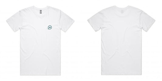 AS Colour Staple Tee - White - Fresh Tees SYD