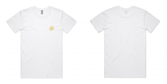 AS Colour Staple Tee - White - Fresh Tees SYD