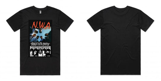 AS Colour Staple Tee - Black - Fresh Tees SYD