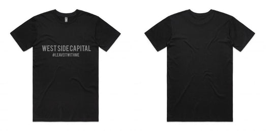 AS Staple Tee Black - Customise Me