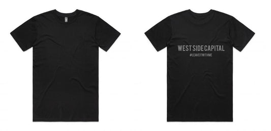 AS Staple Tee Black - Customise Me