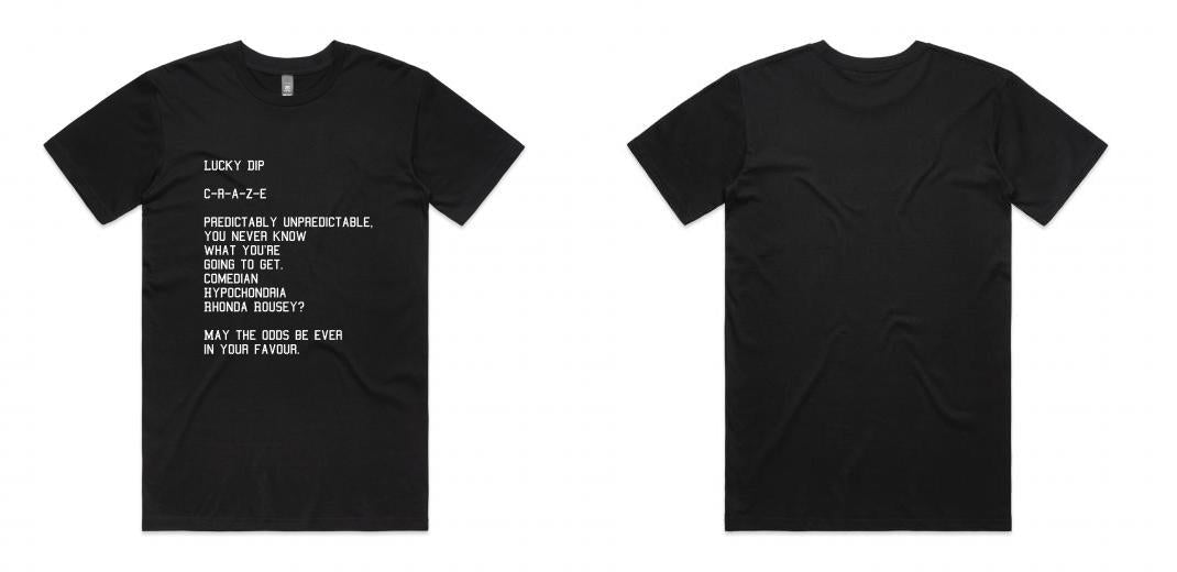 AS Staple Tee Black - Customise Me